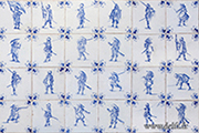 delft tile blue